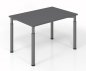 Preview: Schreibtisch Yach 120x80 cm Grafit-Grafit